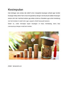 Featured image for Tips Membangun Hubungan Sehat dengan Keuangan Pribadi